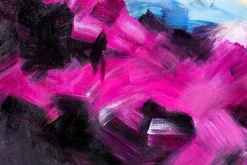 XXL Öl Gemälde 'Colorful Blur' | Handgemaltes Unikat