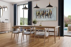 XXL Öl Gemälde 'Colorful Company' | Handgemaltes Unikat
