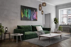 XXL Öl Gemälde 'Colorful Darkness' | Handgemaltes Unikat
