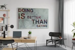 XXL Öl Gemälde 'Colorful Motivation' | Handgemaltes Unikat