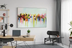 XXL Öl Gemälde 'Colorful Path' | Handgemaltes Unikat