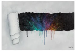 XXL Öl Gemälde 'Colorful Surprise' | Handgemaltes Unikat