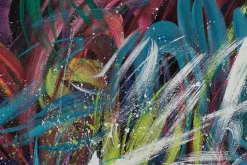 XXL Öl Gemälde 'Colorful Waltz' | Handgemaltes Unikat