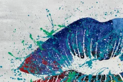 XXL Öl Gemälde 'Coloured Kiss' | Handgemaltes Unikat