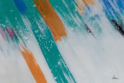 XXL Öl Gemälde 'Colour Flash' | Handgemaltes Unikat