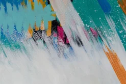 XXL Öl Gemälde 'Colour Flash' | Handgemaltes Unikat