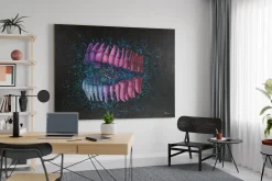 XXL Öl Gemälde 'Colourful Bit' | Handgemaltes Unikat
