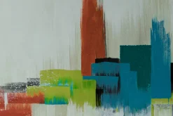 XXL Öl Gemälde 'Colourful Mirage' | Handgemaltes Unikat