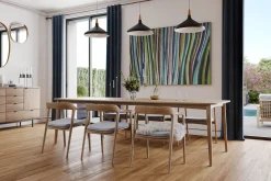 XXL Öl Gemälde 'Colourful Zebra' | Handgemaltes Unikat