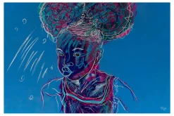 XXL Öl Gemälde 'Colours of Childhood' | Handgemaltes Unikat