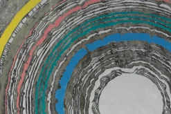 XXL Öl Gemälde 'Concentric Colors' | Handgemaltes Unikat