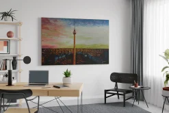 XXL Öl Gemälde 'Connection to the Sky' | Handgemaltes Unikat