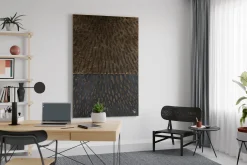 XXL Öl Gemälde 'Contrasting Pattern' | Handgemaltes Unikat