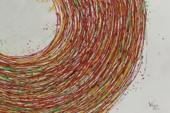XXL Öl Gemälde 'Cosmic Twister' | Handgemaltes Unikat