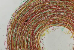 XXL Öl Gemälde 'Cosmic Twister' | Handgemaltes Unikat