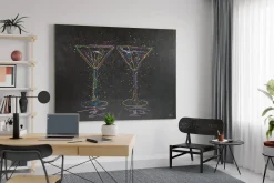 XXL Öl Gemälde 'Cosmopolitan Night' | Handgemaltes Unikat