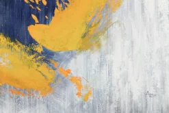 XXL Öl Gemälde 'Covered Blue' | Handgemaltes Unikat