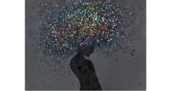 XXL Öl Gemälde 'Creative Mind' | Handgemaltes Unikat