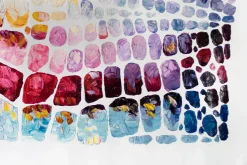 XXL Öl Gemälde 'Crocodile Rainbow' | Handgemaltes Unikat