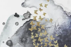 XXL Öl Gemälde 'Dancing Butterflies' | Handgemaltes Unikat