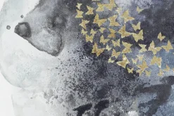 XXL Öl Gemälde 'Dancing Butterflies' | Handgemaltes Unikat