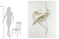 XXL Öl Gemälde 'Dancing Leaves' | Handgemaltes Unikat