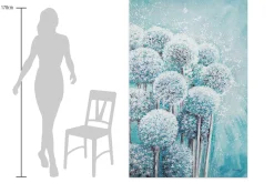 XXL Öl Gemälde 'Dandelion Dreams' | Handgemaltes Unikat