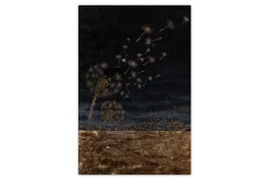 XXL Öl Gemälde 'Dandelions in the Night' | Handgemaltes Unikat