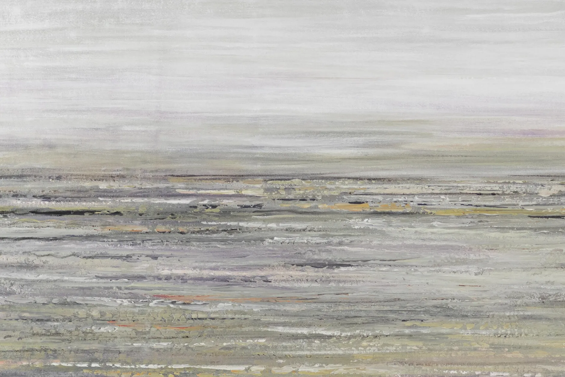 XXL Öl Gemälde 'Dawn at the Salt Pan' | Handgemaltes Unikat