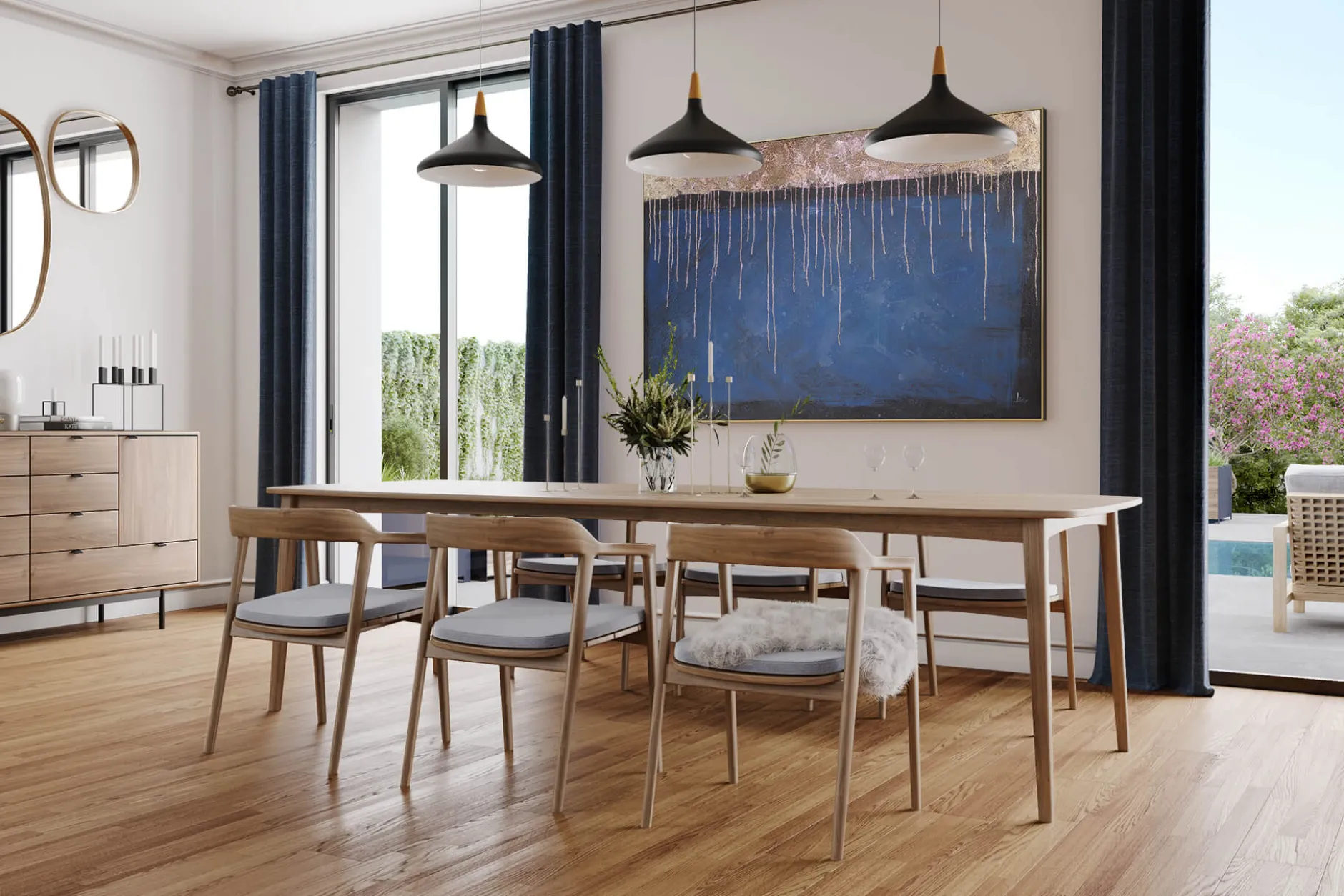 XXL Öl Gemälde 'Daylight finds its Way' | Handgemaltes Unikat