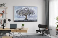 XXL Öl Gemälde 'Der letzte Baum' | Handgemaltes Unikat