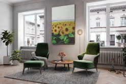 XXL Öl Gemälde 'Der Sonne so nah' | Handgemaltes Unikat