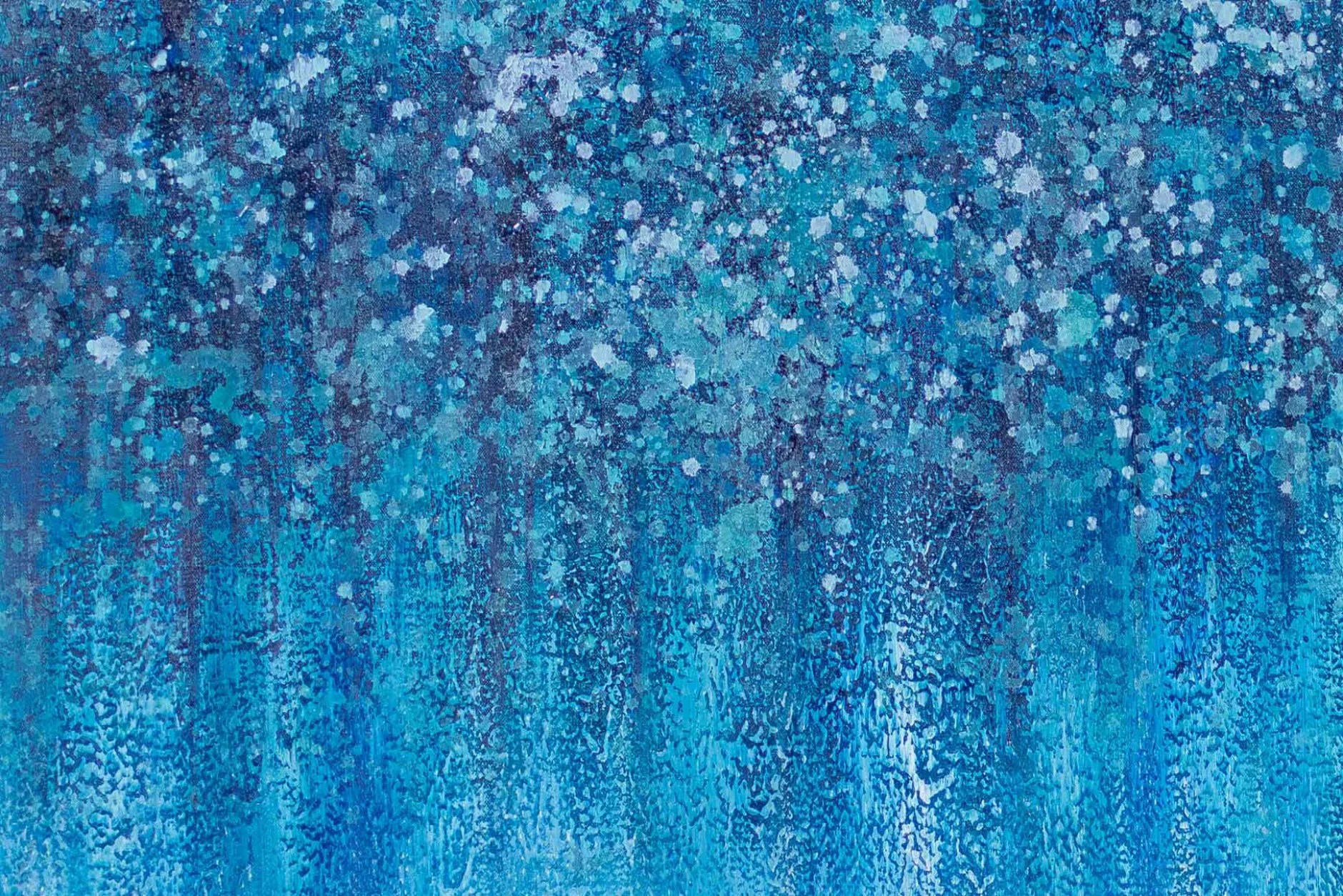 XXL Öl Gemälde 'Der Tiefentaucher' | Handgemaltes Unikat