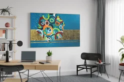 XXL Öl Gemälde 'Des Künstlers Palette' | Handgemaltes Unikat