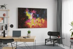 XXL Öl Gemälde 'Dispelling Clouds' | Handgemaltes Unikat