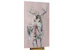 XXL Öl Gemälde 'Dreams of a Deer' | Handgemaltes Unikat