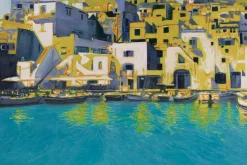 XXL Öl Gemälde 'Dreams of Greece' | Handgemaltes Unikat