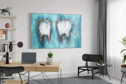 XXL Öl Gemälde 'Dream Teeth' | Handgemaltes Unikat