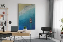 XXL Öl Gemälde 'Dream Vacation' | Handgemaltes Unikat