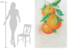 XXL Öl Gemälde 'Duft der Orangen' | Handgemaltes Unikat