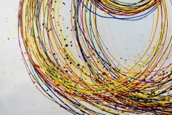 XXL Öl Gemälde 'Dynamical System' | Handgemaltes Unikat