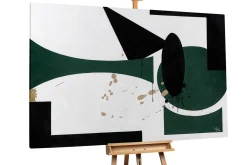XXL Öl Gemälde 'Edgy Minimalist' | Handgemaltes Unikat