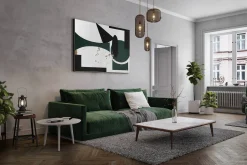 XXL Öl Gemälde 'Edgy Minimalist' | Handgemaltes Unikat
