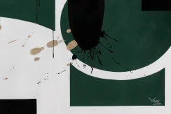 XXL Öl Gemälde 'Edgy Minimalist' | Handgemaltes Unikat