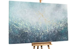 XXL Öl Gemälde 'Ein Stückchen Himmel' | Handgemaltes Unikat