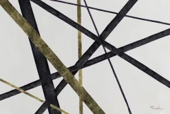 XXL Öl Gemälde 'Elegantes Spinnennetz' | Handgemaltes Unikat
