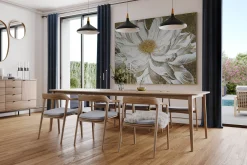 XXL Öl Gemälde 'Eleganz der Blumen' | Handgemaltes Unikat