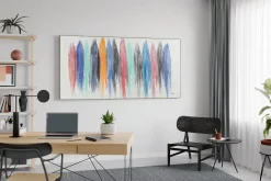 XXL Öl Gemälde 'Eleganz der Farben' | Handgemaltes Unikat