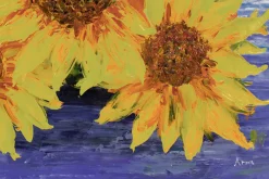 XXL Öl Gemälde 'Emblem der Sonne' | Handgemaltes Unikat
