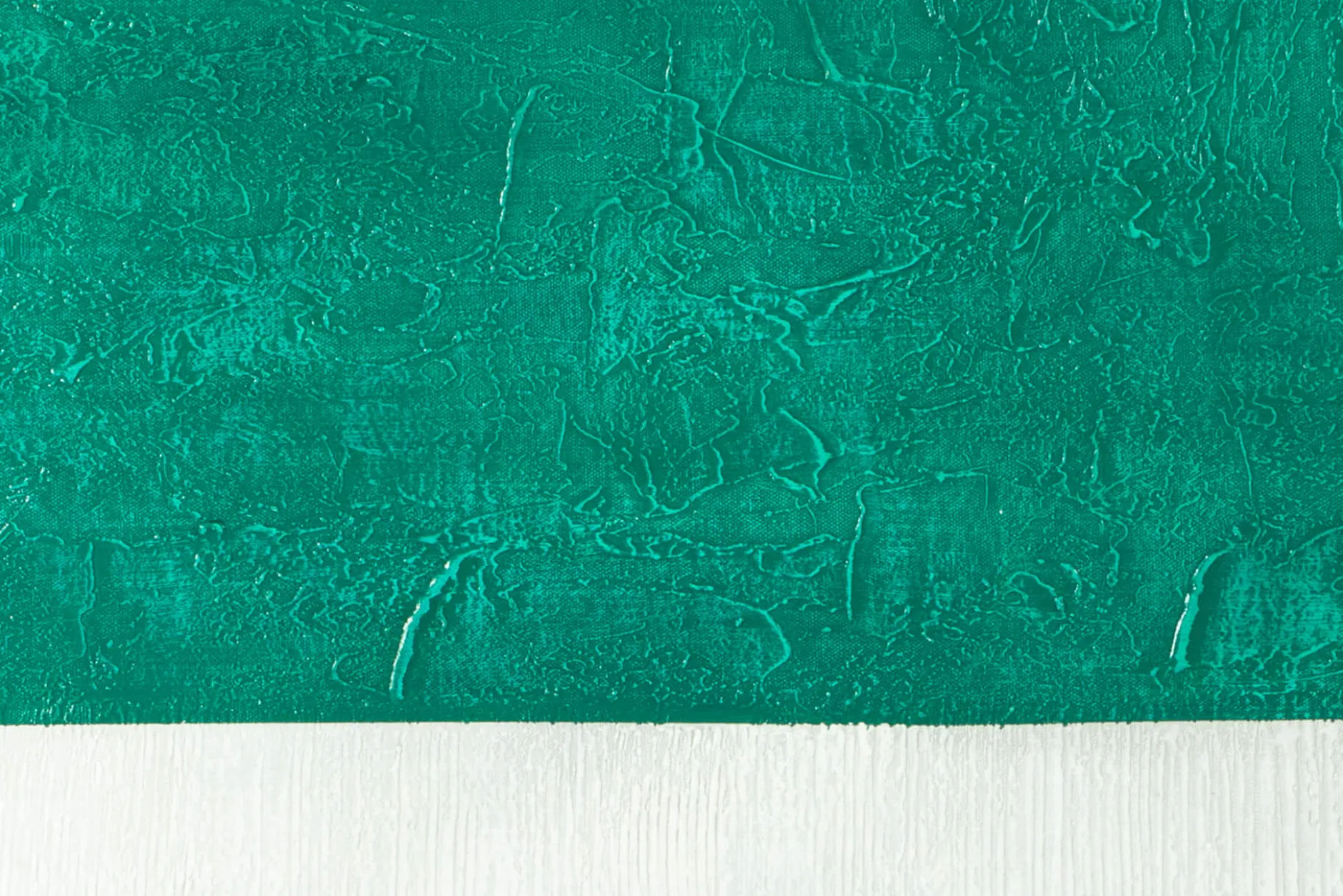 XXL Öl Gemälde 'Emerald Sky' | Handgemaltes Unikat
